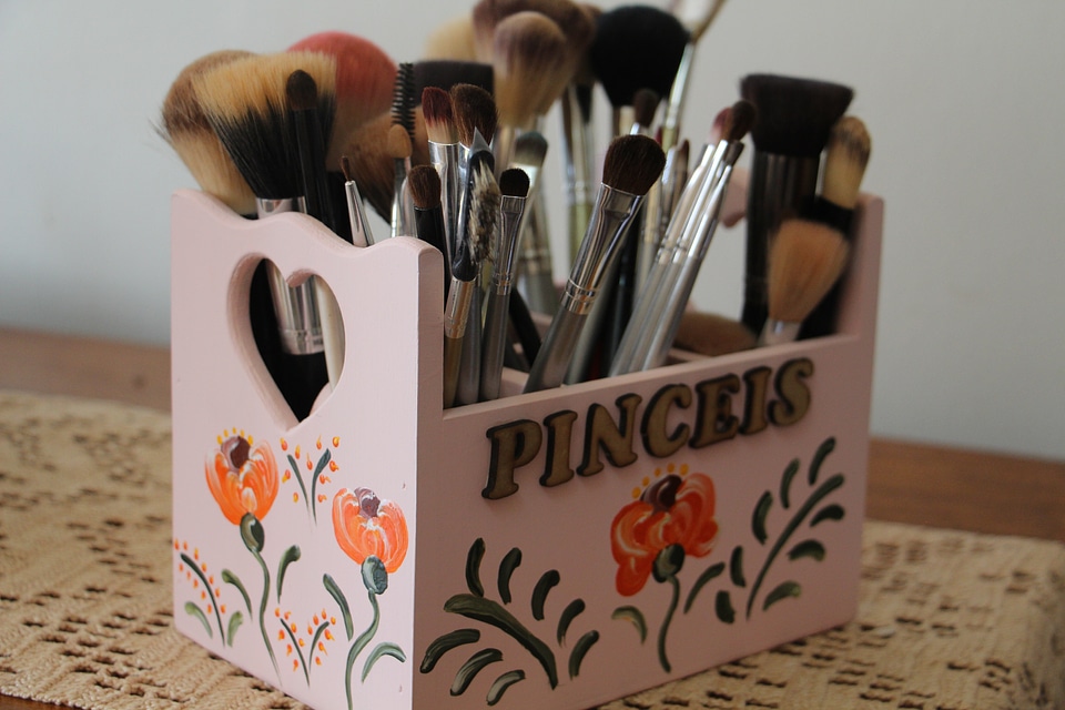 Brushes makeup crafts
