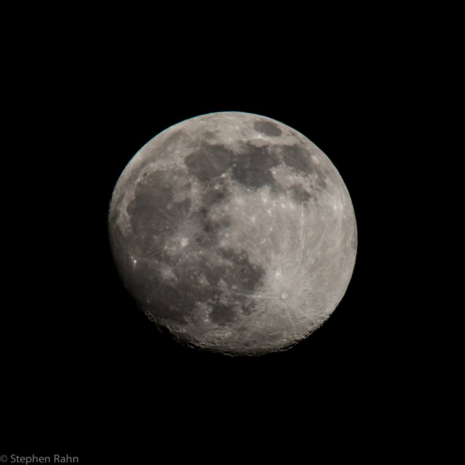 Waxing Gibbous Moon
