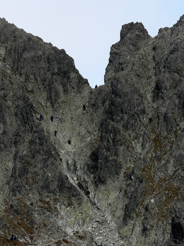 Mountains breakthrough high tatras