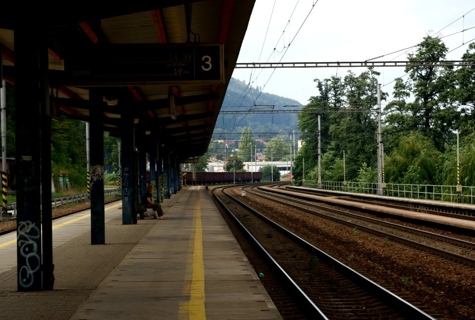 Sony Alpha A230 with Helios-44-2 - Blansko Train Station