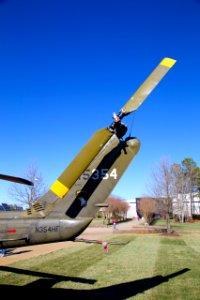UH-1H Helicopter at the Tellus Museum