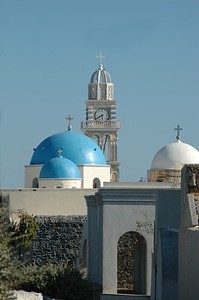 Dome orthodox church cross photo