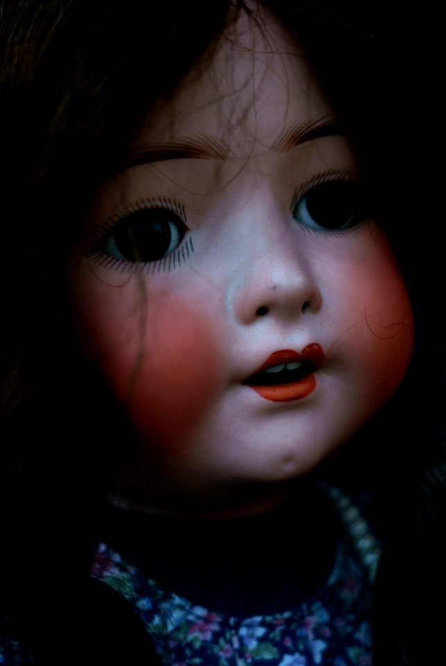 Sony Alpha A230 with Industar-61 L/Z - Doll in Antique Shop Window 03
