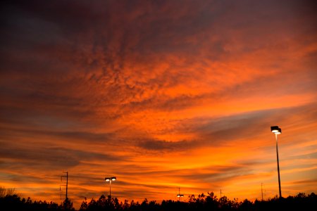 Sunset in Kennesaw on January 24th, 2013