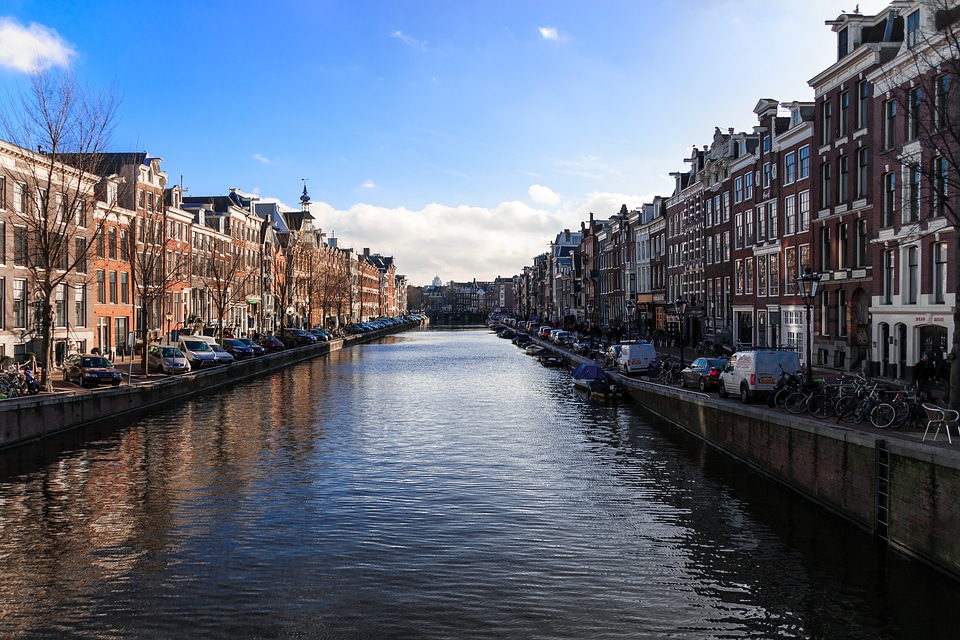 Channel netherlands waterway