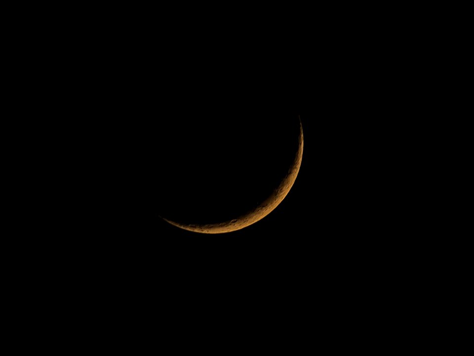 Waxing Crescent - 8% Illuminated