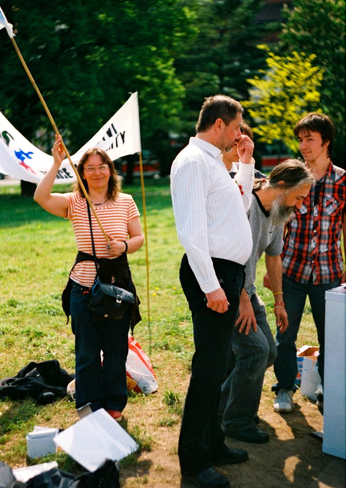 Praktica MTL 5 +  Helios 44-2 2/58 - May Day Brno 2014 - 02