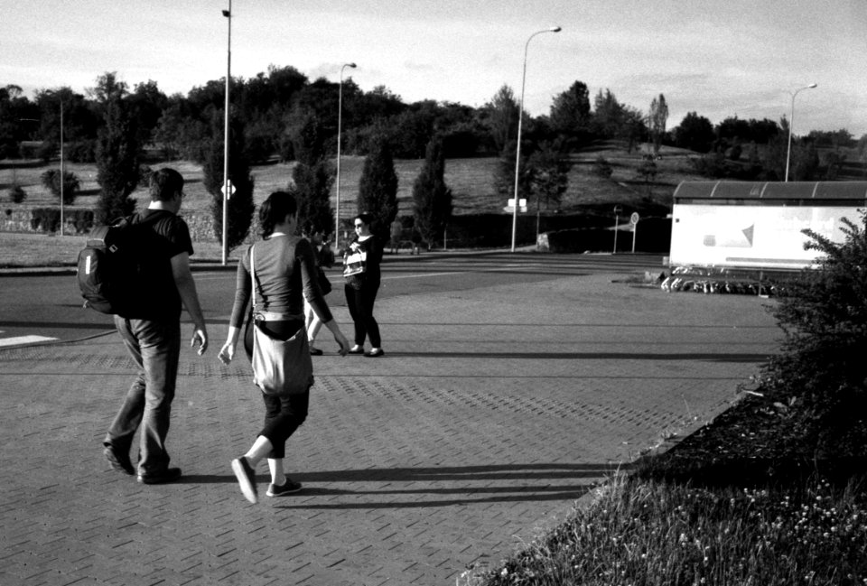 Kiev 4 + Jupiter-12 35/2,8 - In front of Tesco Mall (Královo pole) 3