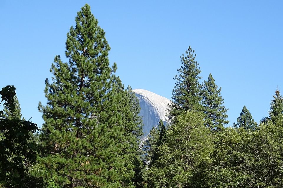 Rock formation granite scenic