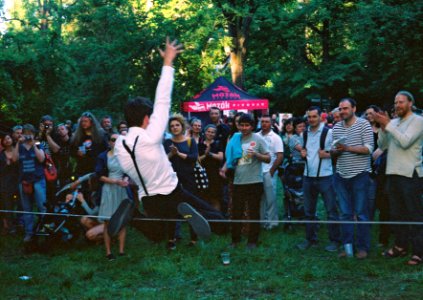 Olympus Mju II - Acrobat