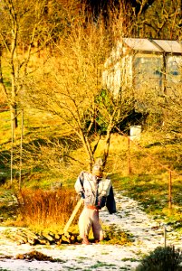 Praktica MTL3 + Pentacon Electric 4/200 MC - Scarecrow 1