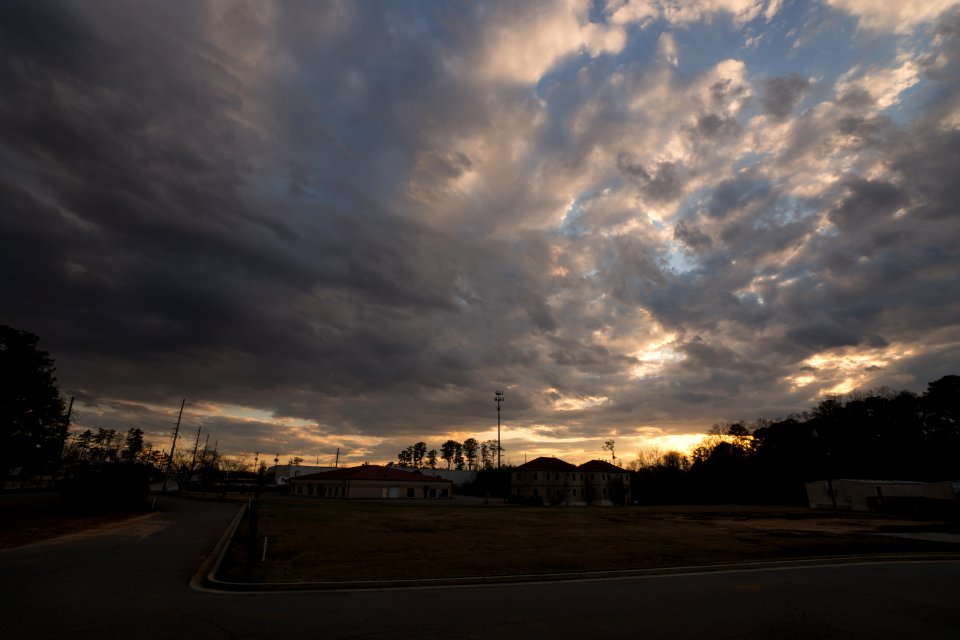 Sunset on February 15th, 2013