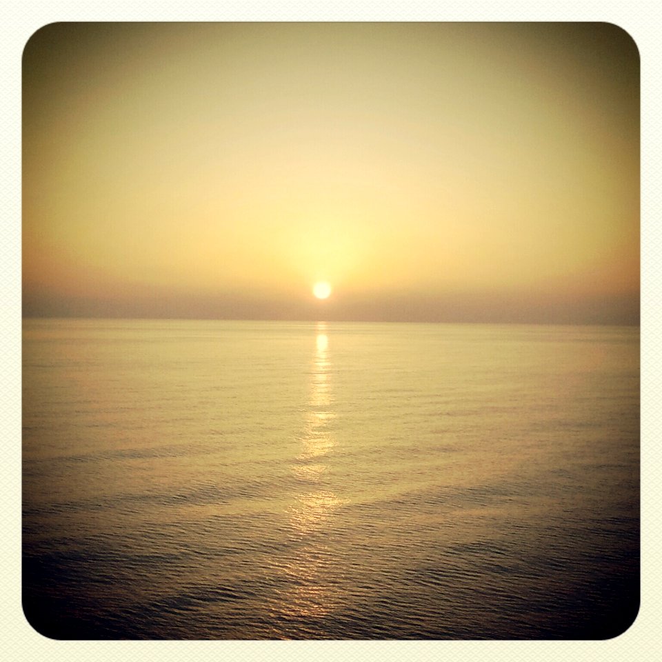 Sunset on Blacksea