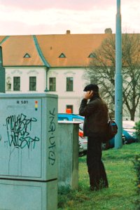 Canon EOS 30 - Man on the Phone