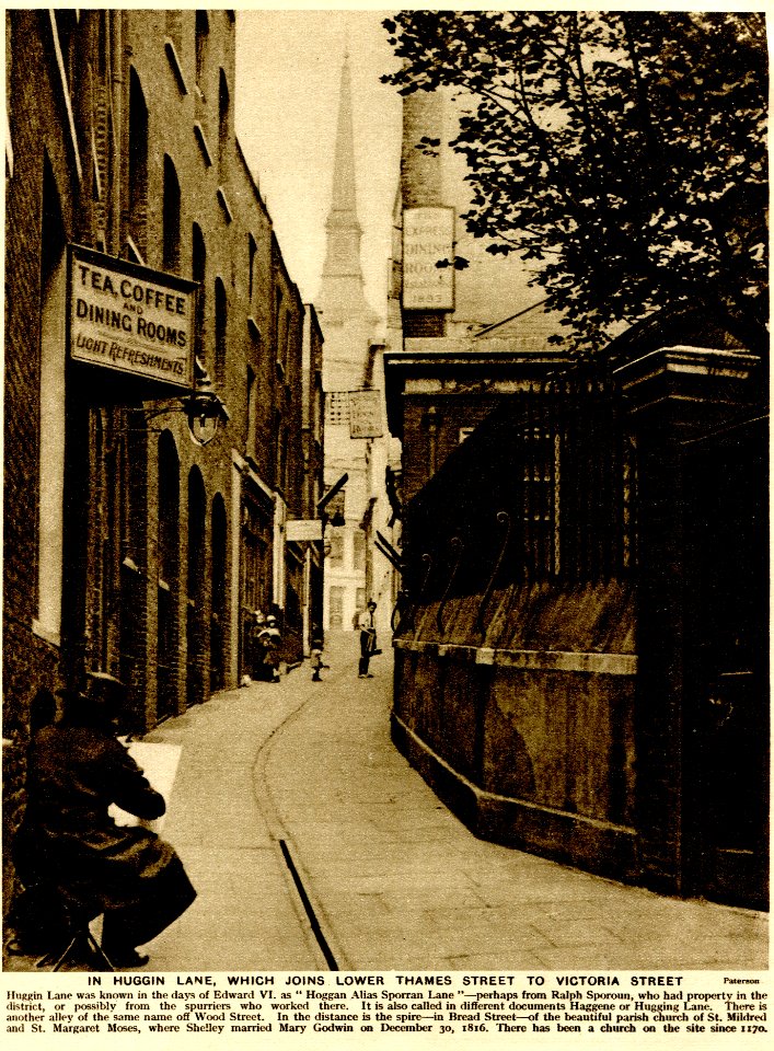 lost church: St Mildred Bread Street