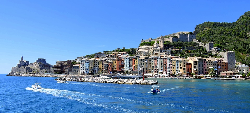 Porto venere liguria italy photo