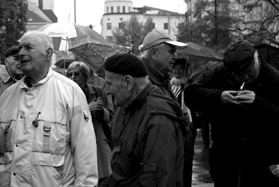 Sony Alpha A230 with Helios-44-2 - Traditional May Day Raly of Czech Communists 01