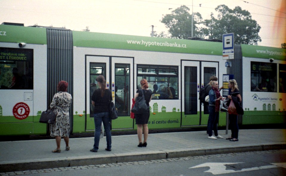 Pentacon Electra - Passing Tram