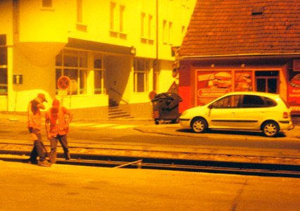 Vilia + Redscale - Workers on the Street photo