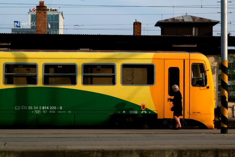 Sony Alpha A230 with Helios-44-2 - Silent Moment on Railway Station