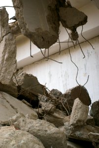 Sony A230 + MIR-1V - Demolition of Vlněna 06