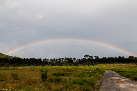 Rainbow over Adairsville, Georgia 6-3-15