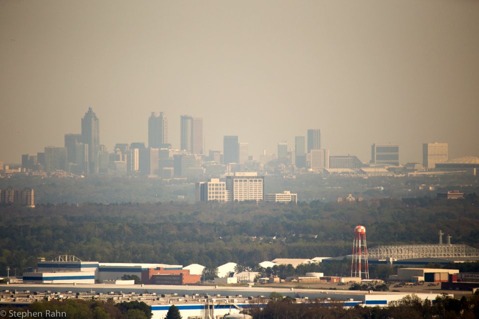 View of Atlanta from Kennesaw Mountain