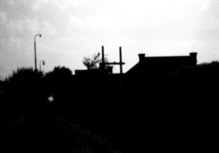 Canon EOS 30 with Pinhole Cap - Former City Slaughterhouse next to the Svitava River (pinhole)