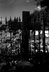 Canon EOS 30 with Canon EF 50mm f/1,8 II - Sloup Cemetery 02