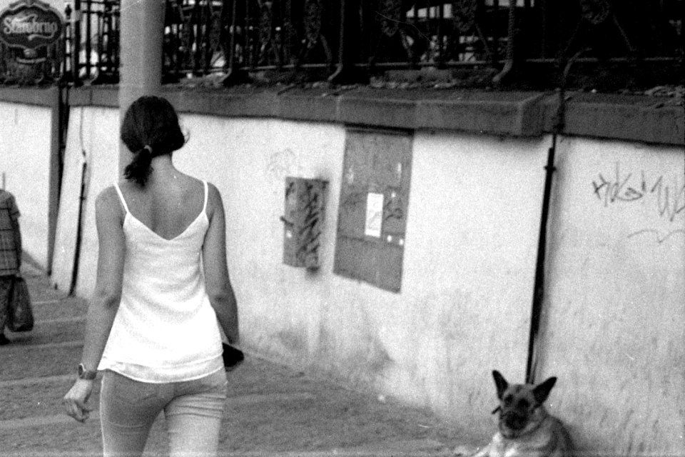 Canon Prima Zoom 80u (Sure Shot 80u) - On Sidewalk
