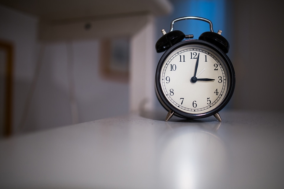 Alarm gray time gray clock