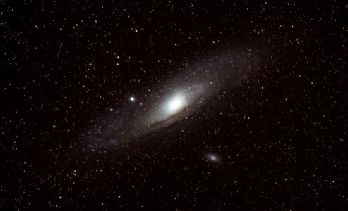 M31, M32 and M110 - The Andromeda Galaxy and Satellite Galaxies