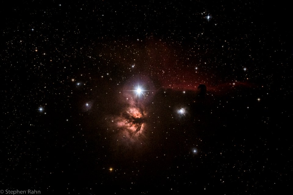 Flame and Horsehead
