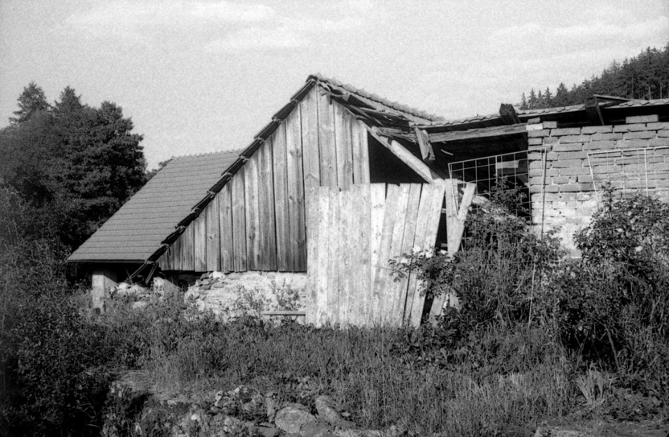 Agfa Optima 1a - Abandoned Building