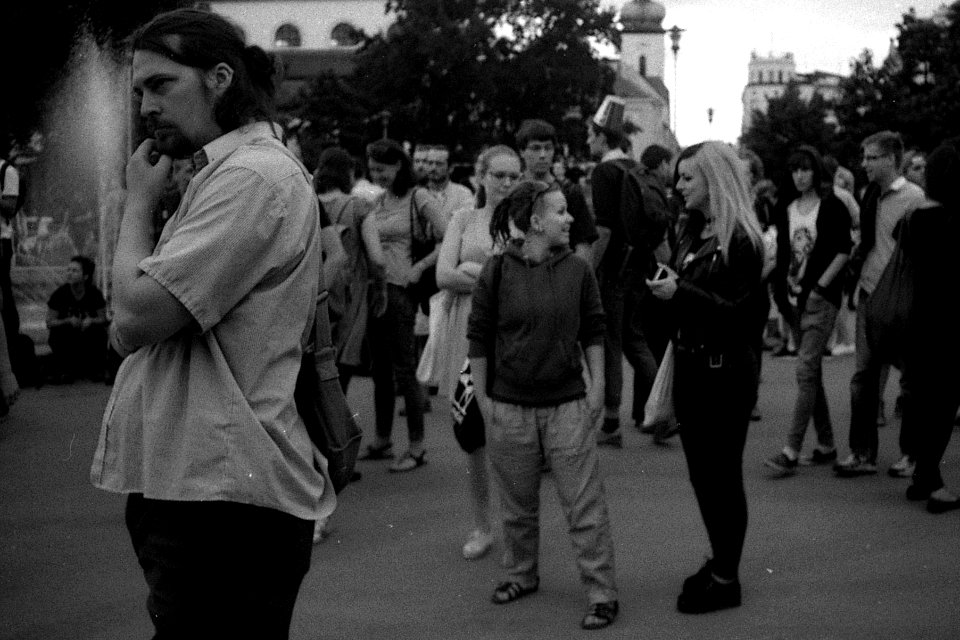 Elikon 35S - Antifascist and Pro-Refugee Demonstartion in Brno
