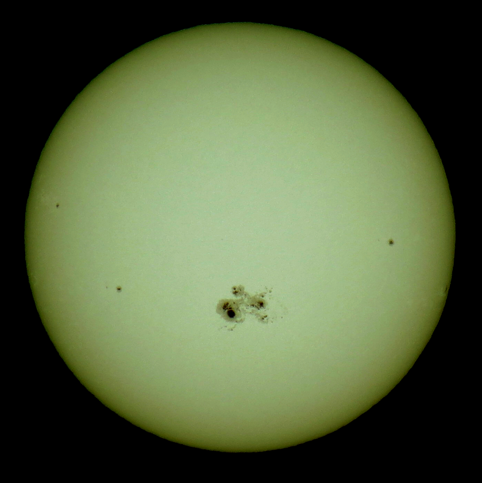 Before Partial solar eclipse