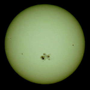 Before Partial solar eclipse