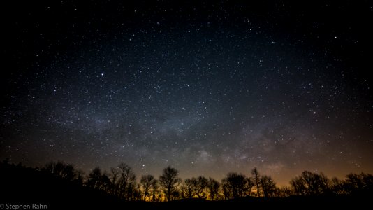 Milky Way Rising over North Georgia