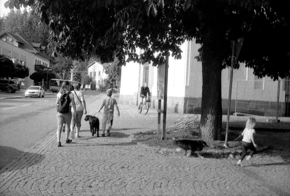 Agfa Optima 1a - Street Photos from Sloup Town 08
