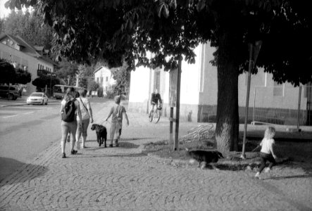 Agfa Optima 1a - Street Photos from Sloup Town 08