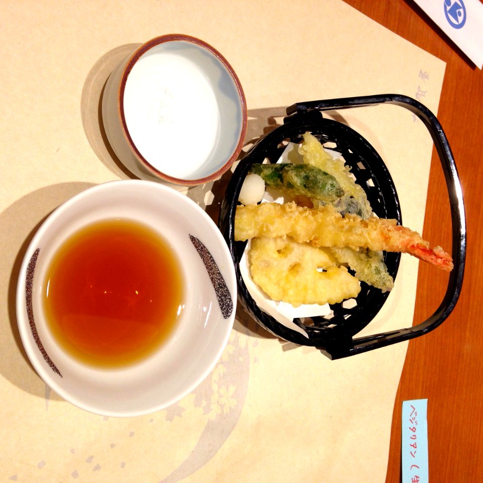 KanazawaFancyDinnerTempura