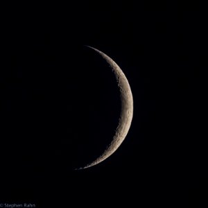 Waxing Crescent on 11-14-15 photo