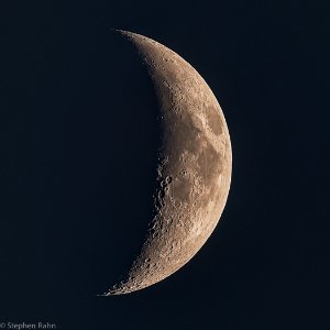 Waxing Crescent on 9-18-15
