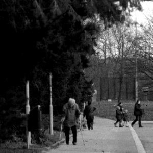 Praktica MTL 5 + Pentacon Electric 4/200 MC - Street Scene
