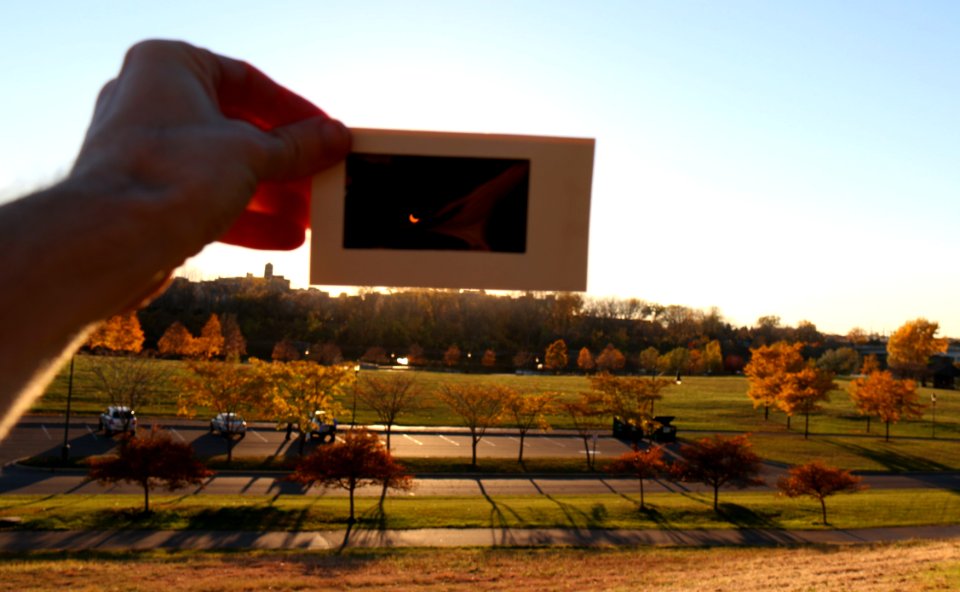 Partial solar eclipse
