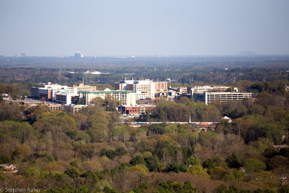 View of Marietta from Kennesaw Mountain