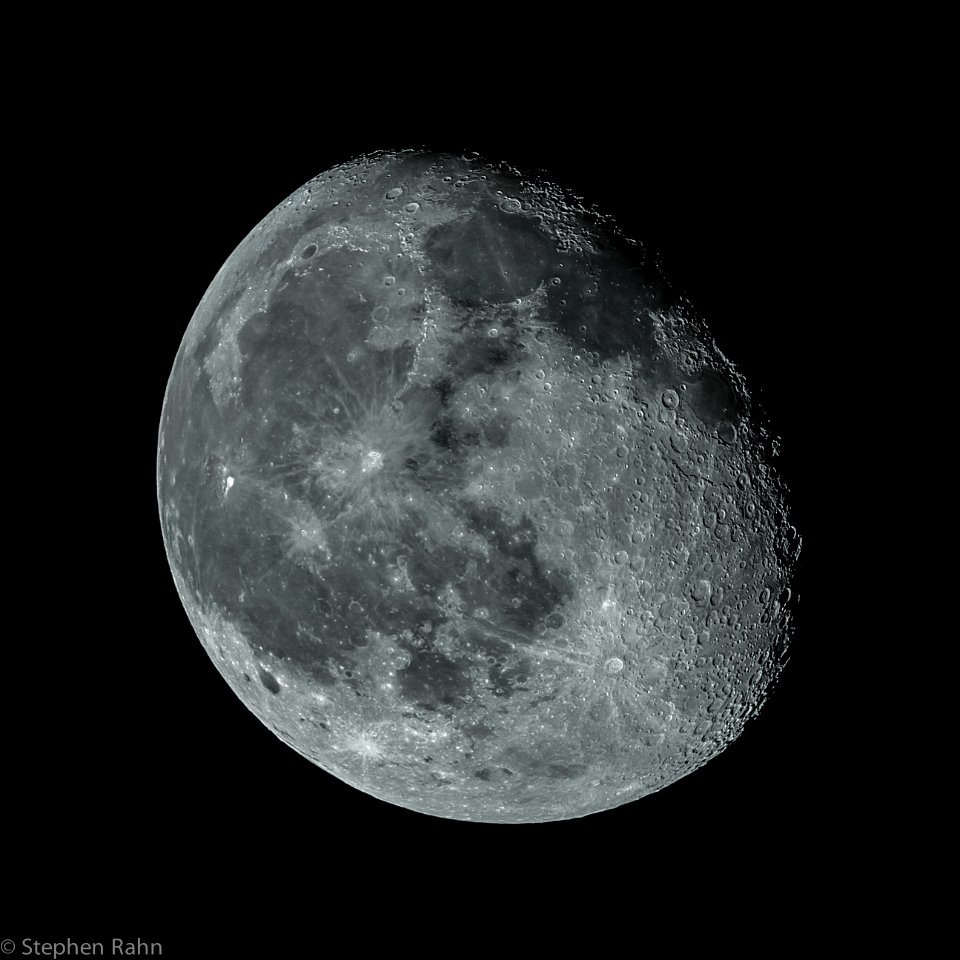 Waning Gibbous Moon on 6-6-15