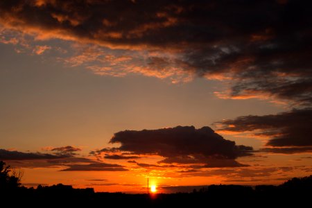 Sunset on May 7th, 2013