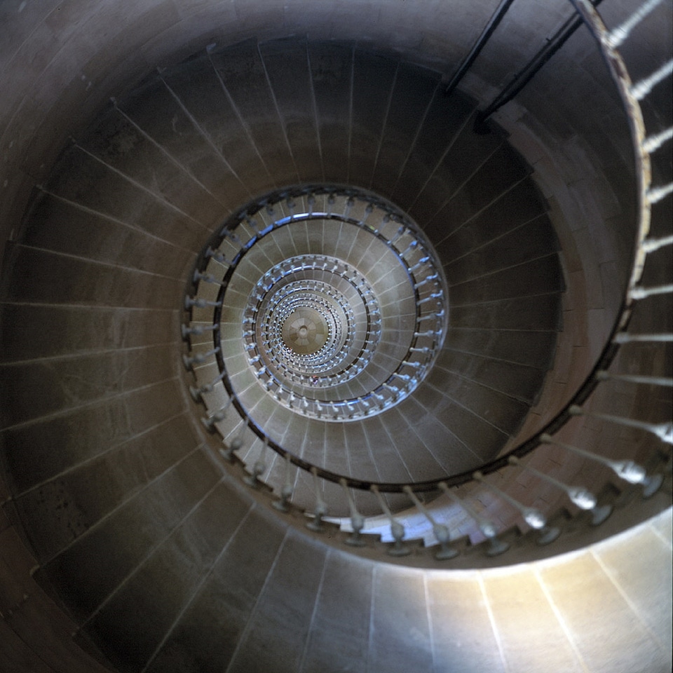 Stairway pattern staircase