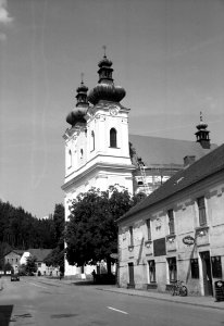 Agfa Optima 1a - Church in Sloup